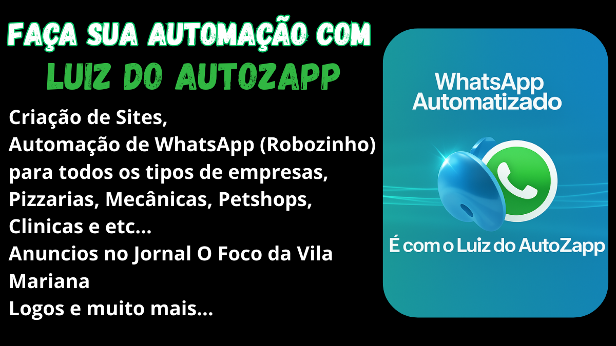 LuizDoAutoZapp — Automação WhatsApp