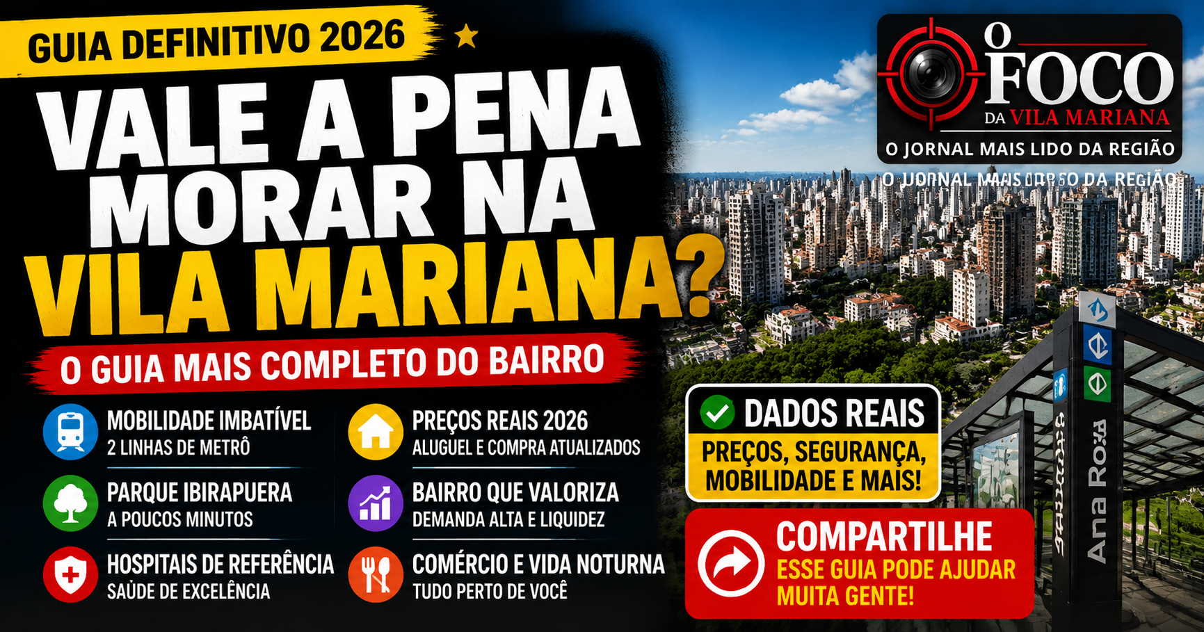 Vale a Pena Morar na Vila Mariana em 2026? O Guia Mais Completo do Bairro
